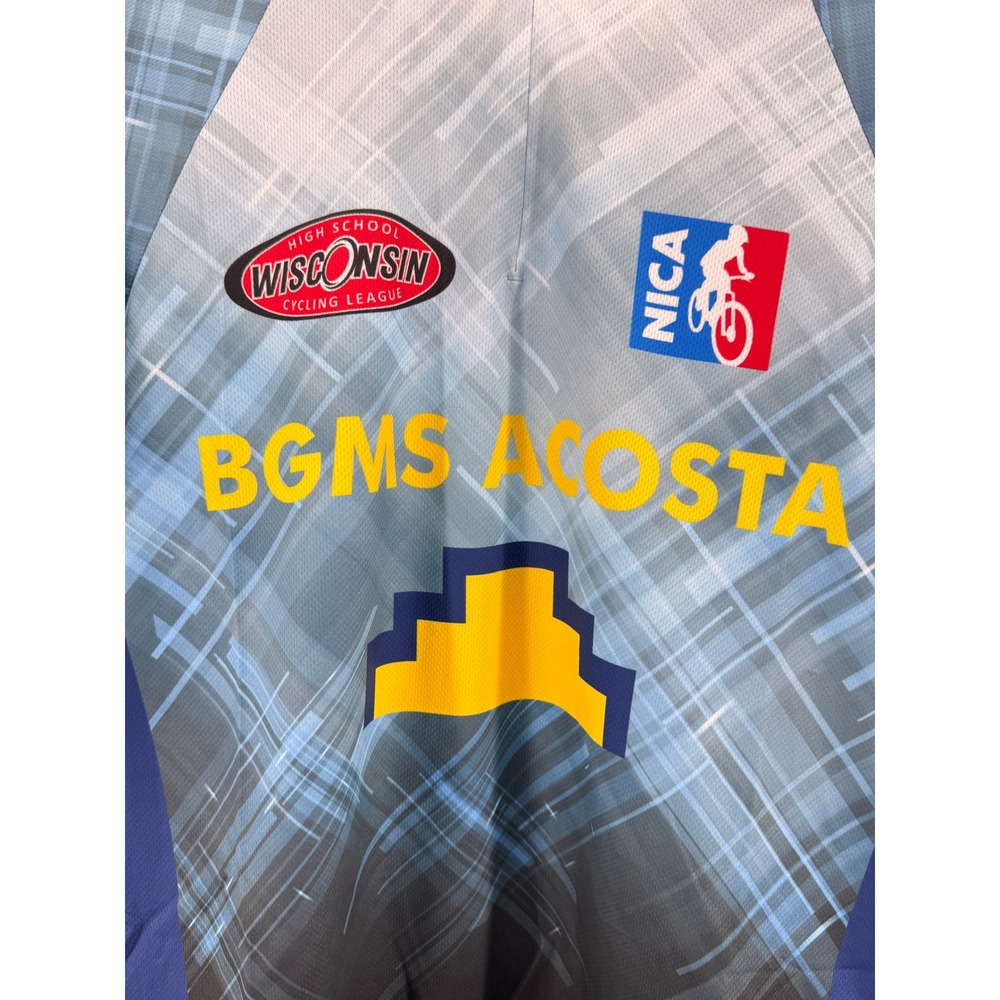 Martini Wisconsin High School Cycling League NICA Jersey Blue Black Small‎ - Picture 6 of 7